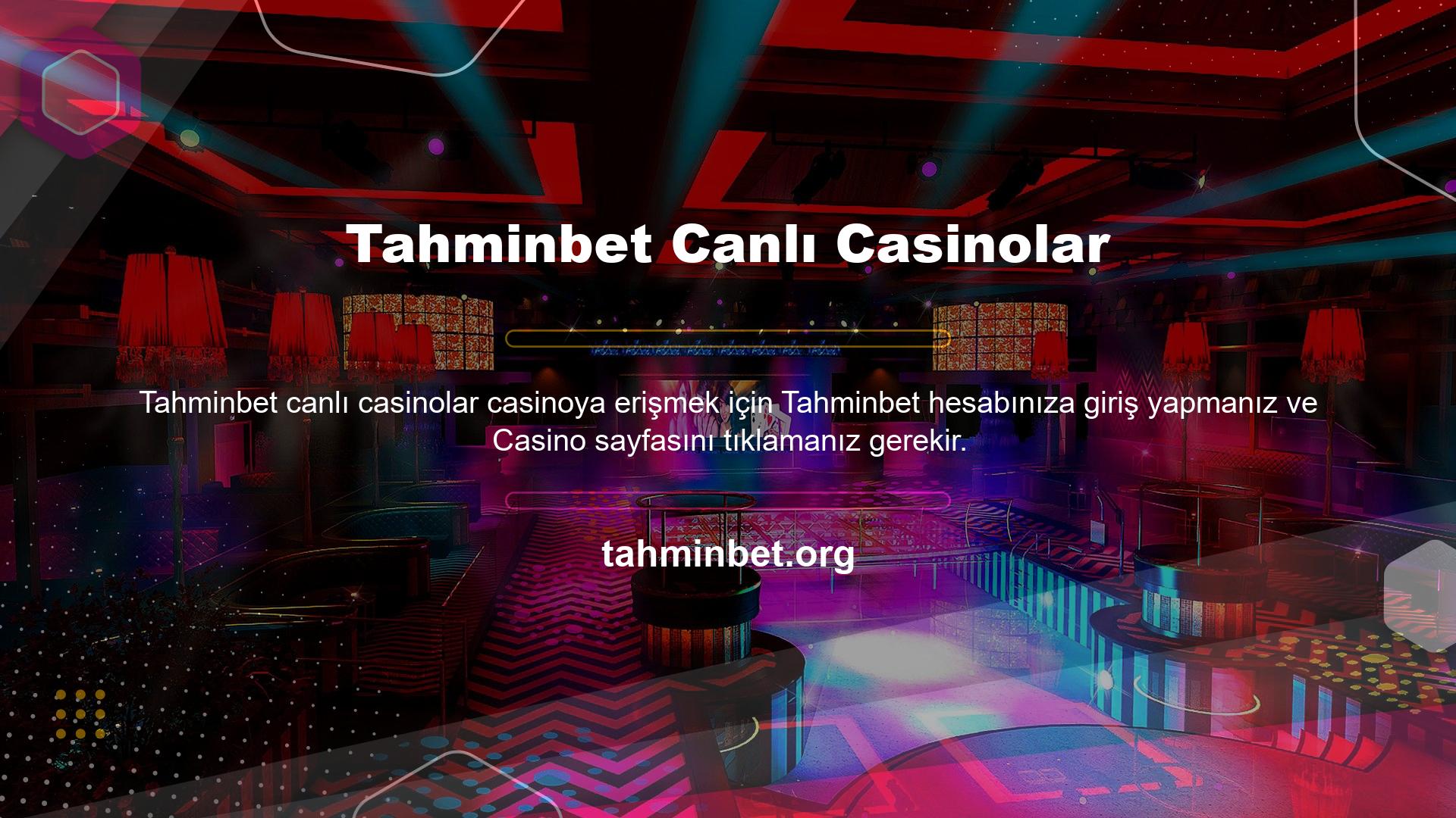 Farklı olabilir veya doğrudan gerçek casinoya gidebilirsiniz