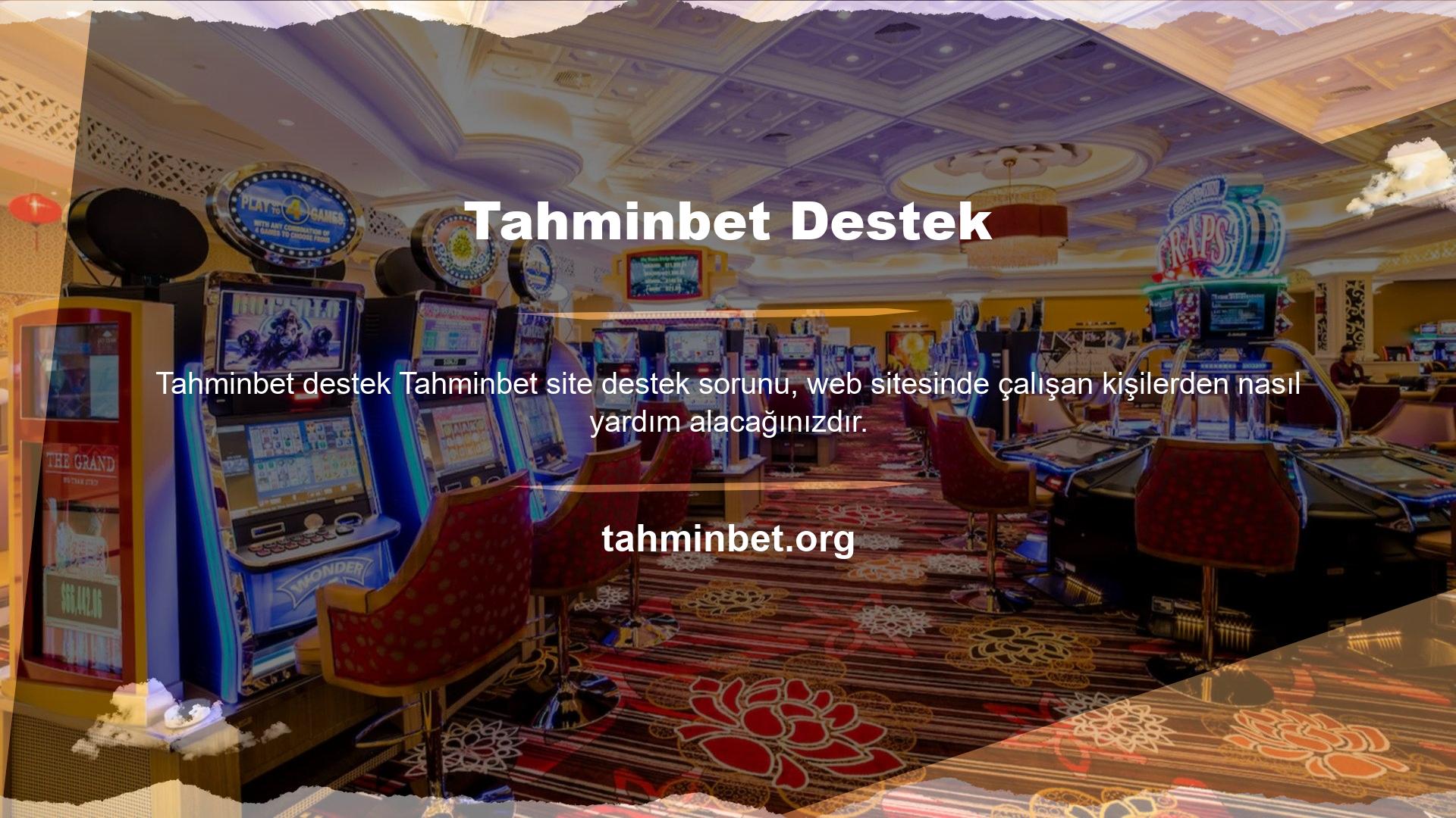Bazen bu siteyi canlı destek hattı ile paylaşabilirsiniz